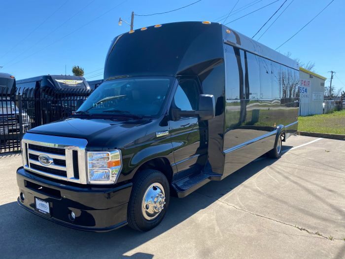 Black party bus – Loveland party bus rental