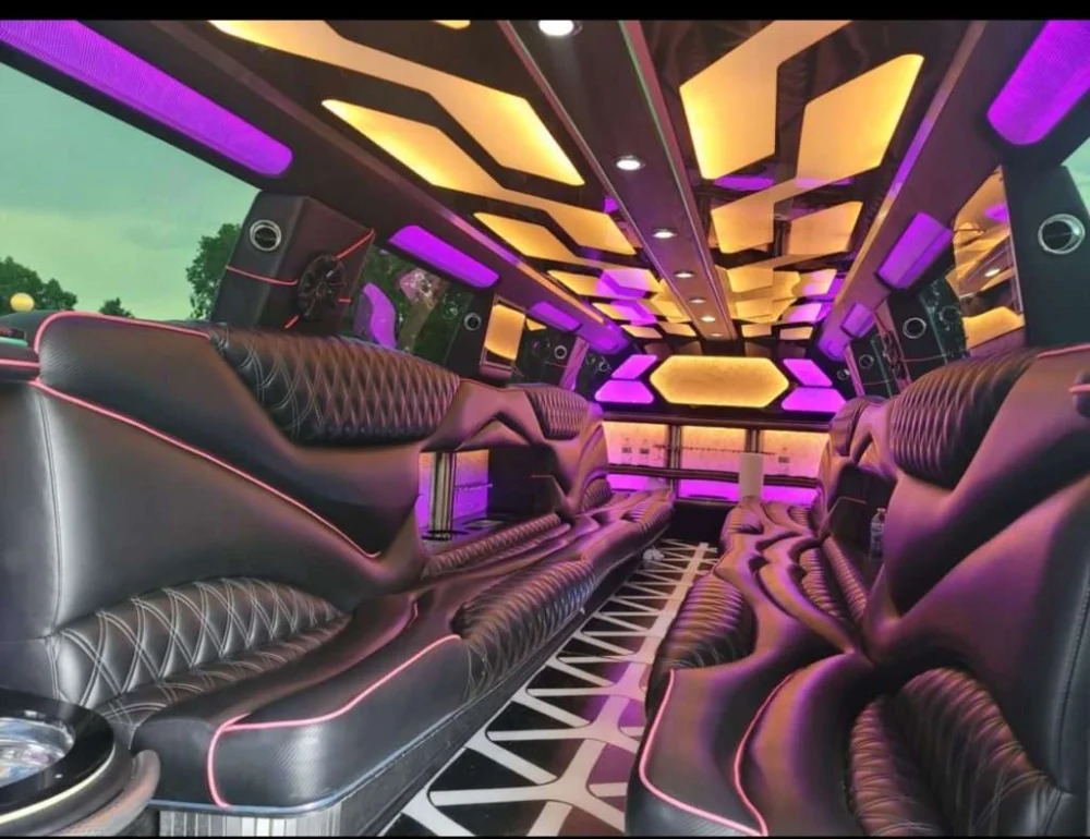 Loveland white Cadillac Escalade stretch limo